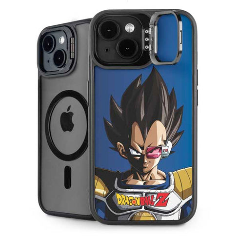 Dragon Ball Z Vegeta Portrait iPhone 14 Kickstand Case